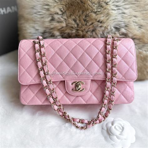 chanel 19s rose classic flap